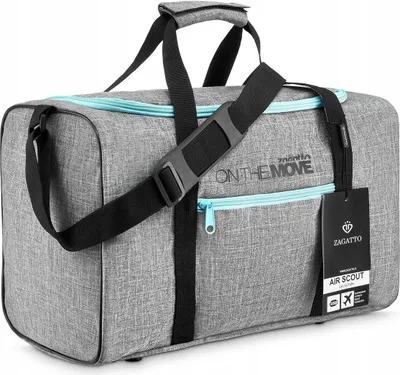 Produktbild von ZAGATTO fitness/cestovná taška ZG18 40x25x20 sivá 20 l