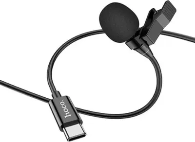Immagine prodotto di HOCO microfono telefonico L 14 in nero USB -C