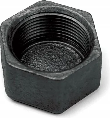 Obrázek produktu pro Černý Uzávěr 3/4 Palce Litiny