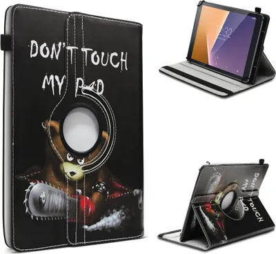 Produktbild von Schutzhülle für Vodafone Tab Prime 6 / 7 Tablet Tasche Schutz Hülle 360° DrehbarFarben:Motiv 12