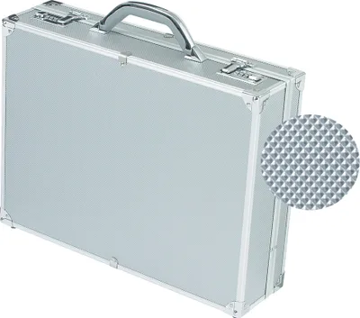 Produktbild von ALUMAXX Attaché Koffer "OCTAN" Aluminium silber