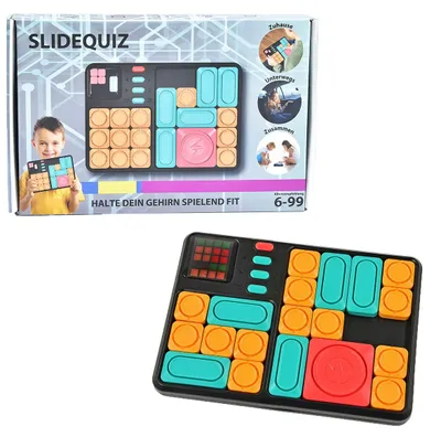 Obrázek produktu pro Posuvné puzzle SlideQuiz se zvukem 17,8 x 12,8 x 2,1 cm
