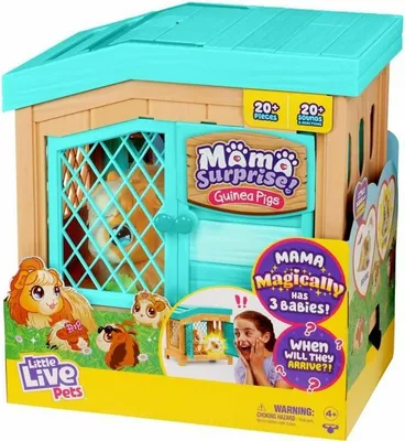 Produktbild von Moose Toys Little Live Pets MS26410, Spielzeug-Meerschweinchen, 4 Jahr(e), Interaktiv