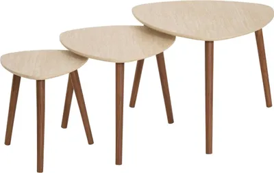 Produktbild von 3 satztische mileo sand - Atmosphera créateur d'intérieur