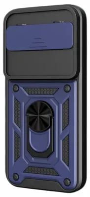 Immagine prodotto di Custodia protettiva per Google Pixel 11 / 11 Pro, resistente agli urti, con anello e protezione per la fotocamera, colore blu