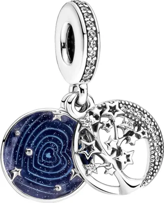 Immagine prodotto di Pandora Albero e Luna Galattica, argento sterling con zirconia cubica