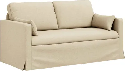 Immagine prodotto di vidaXL Divano color crema 158 x 78 x 80 cm in tessuto