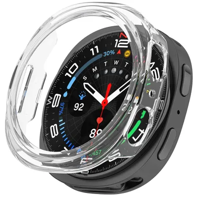 Produktbild von Smartwatch Hülle Bumper Kunststoff halbseitig für Samsung Galaxy Watch 9 8 44mm