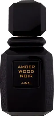 Image de Ajmal Amber Wood Noir eau de parfum unisexe 100 ml