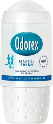 Image de Odorex - Déodorant Roller - Marine Fresh - Parfum vivifiant - 50 ml - 1 pièce