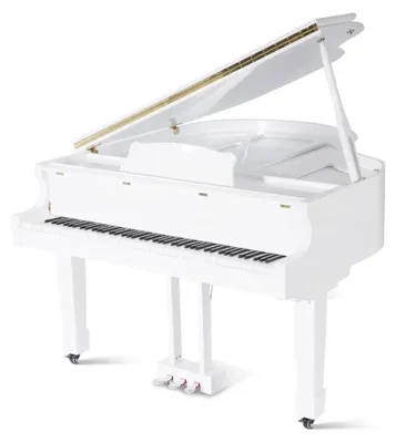Produktbild von Klavier Digitalpiano Flügelklavier Hochglanz Schwarz Piano Klaviere