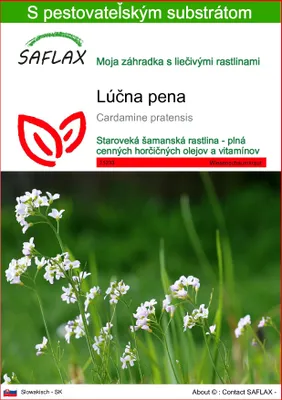Obrázok produktu pre SAFLAX - lúčna pena - Cardamine pratensis - 100 Semená - S pestovateľským substrátom bez klíčkov