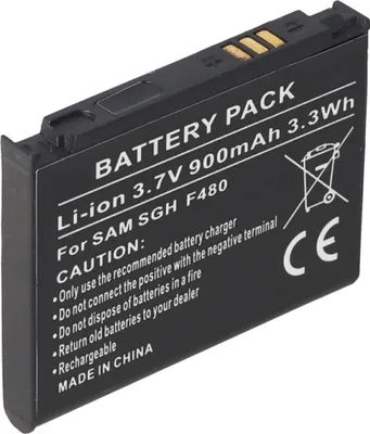 Produktbild von AccuCell Akku passend für Samsung SGH-F480, AB553446CE