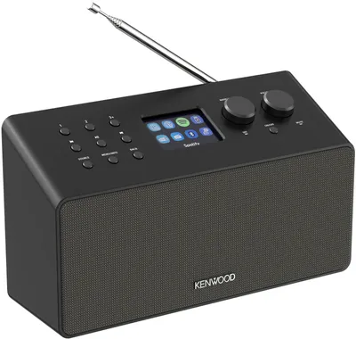 Productafbeelding van Kenwood Electronics CR-ST90S-B, Internetradio, Digitaal, DAB+, FM, 87,5 - 108 MHz, 174.928 - 239.2 MHz, 10 W