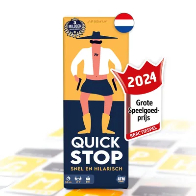 Zdjęcie produktu dla Asmodee Quickstop, Gra karciana, Przyjęcie, 10 lat(a), 15 min
