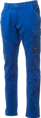 Produktbild von PAYPER Arbeitshose WORKER STRETCH – Unisex mit elastischem Bund & Lock-System königsblau 4XL