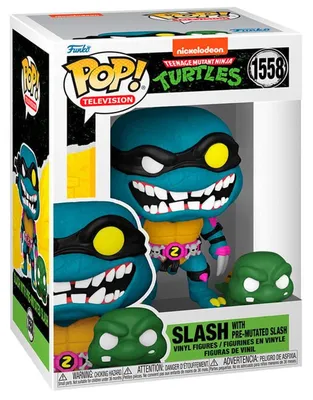 Zdjęcie produktu dla Figurka Funko Pop! Teenage Mutant Ninja Turtles Slash i Pre Mutated Slash