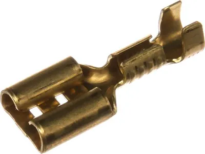 Produktbild von Flachsteckhülse ohne Isolierung 6,3mm