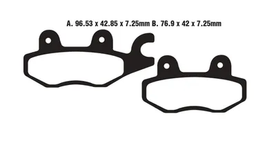 Produktbild von EBC Brakes Bremsbeläge Satz Bremsklötze SFA635