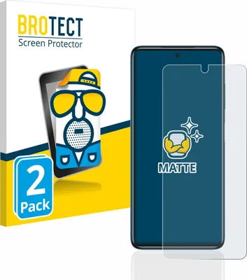 Produktbild von 2x BROTECT Schutzfolie für Xiaomi Poco X3 Pro Displayschutz Displayschutzfolie Folie Matt Entspiegelungsfolie