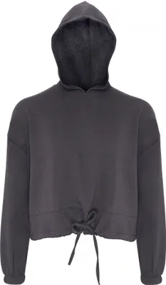 Produktbild von TriDri Damen Oversize-Kapuzenpullover in Crop-Länge RW6548 (2XL) (Anthrazit)