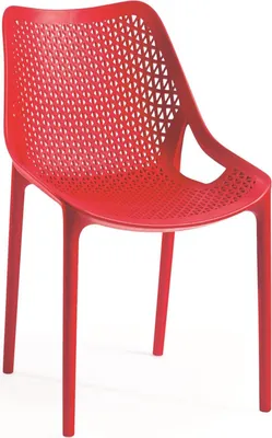 Produktbild von ROJAPLAST Gartenstuhl BILROS, rot