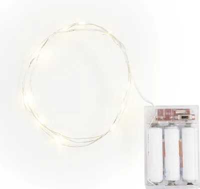 Produktbild von VBS Micro-LED-Lichterkette "10 LEDs", mit Timer 6/18 Std.
