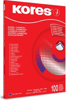 Obrázok produktu pre Kores KD78478 Modrý papier A4 100 listov modrý