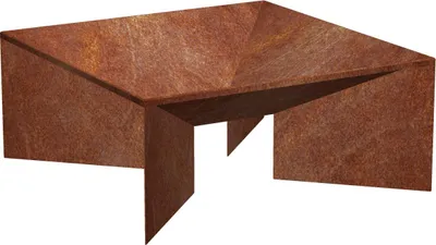 Produktbild von CORGARDEN Fokus Gartenfeuerstelle 70 x 70 x 30 cm, Cortenstahl CORGARDEN 1017