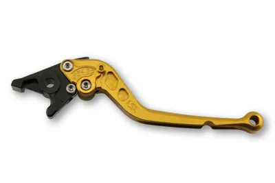 Obrázok produktu pre Páčka spojky LSL L20 s ABE long pre Yamaha YZF-R6 600 - 1100 ccm rok 1986 - 2022, farba páčky:zlatá, farba nastavovača:zlatá