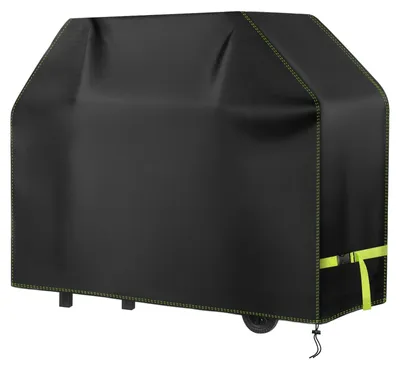 Image de Couverture de protection pour barbecue, pour une utilisation extérieure, résistante aux intempéries et imperméable, dimensions : 100 x 60 x 110 cm