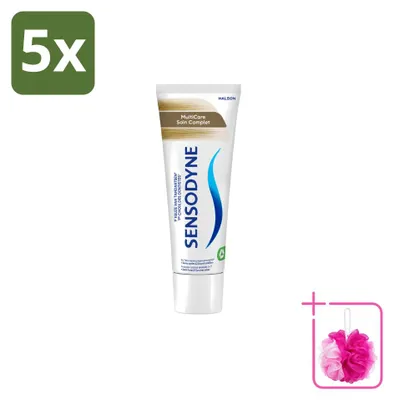 Productafbeelding van 5 x Sensodyne MultiCare tandpasta - 75 ml - Voordeelverpakking - 5 stuks