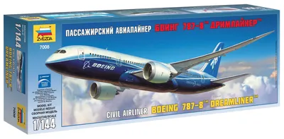 Obrázek produktu pro Zvezda 1:144 Pas.-Flugz.BOEING 787-8 Dreamliner