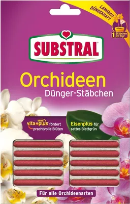 Produktbild von Substral Dünger-Stäbchen für Orchideen - 10 Stück