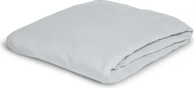 Produktbild von IRISETTE CLASSIC-JERSEY SPANNBETTTUCH JUPITER 0008  silber  150 x 200 cm