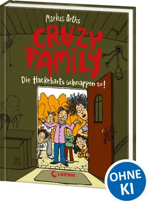 Produktbild von Crazy Family (Band 2) - Die Hackebarts schnappen zu!