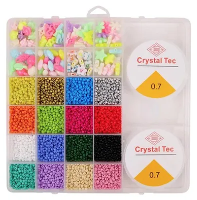 Imagen del producto de Kit de artista con 4400 cuentas - 24 cajas