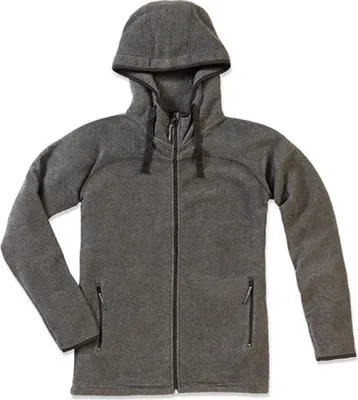 Produktbild von Stedman® - Active Power Fleece Jacket - Anthra Heather - L