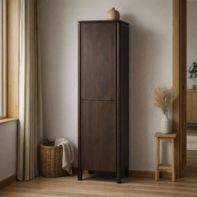 Productafbeelding van StarFurn Kabinetkast Dallas Bruin Mangohout 200x55cm