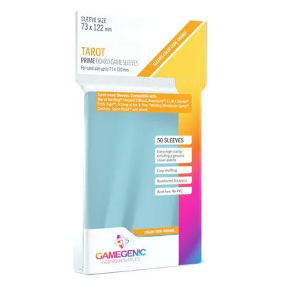 Produktbild von Gamegenic Prime Tarot-Sized Sleeves Kartenschutzhüllen 73x122mm (50 Stück)