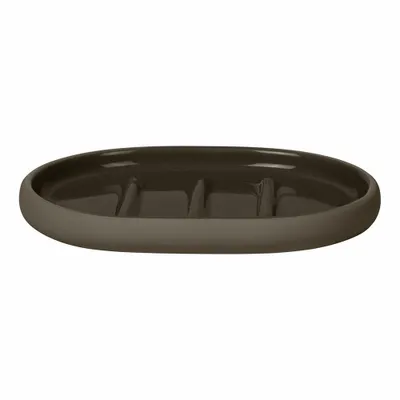 Immagine prodotto di Blomus portasapone Sono, portasapone, mensola da bagno, portasapone, Vetroceramica, Tarmac, 10 x 13 cm, 66290