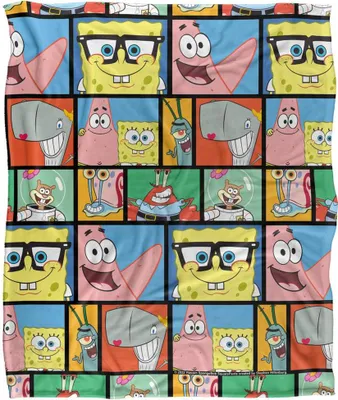 Produktbild von SpongeBob SquarePants - Kacheldruck Decke TV26564 (Einheitsgröße) (Bunt)