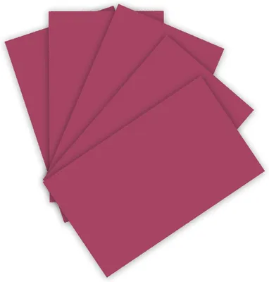 Produktbild von folia Tonpapier DIN A3 130 g/qm weinrot 50 Blatt