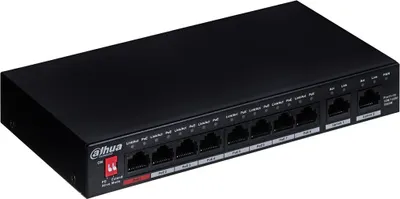 Produktbild von Dahua Technology PoE DH-PFS3010-8GT-96, Unmanaged, Gigabit Ethernet (10/100/1000), Power over Ethernet (PoE)