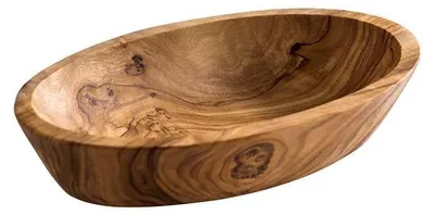 Produktbild von APS 843 Schale OLIVE, Olivenholz, 12 x 7,5 cm, Höhe 2,5 cm, naturbedingte Abweichung in Form, Maserung und Größe
