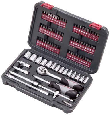Produktbild von Kraftwerk Steckschlüssel-Satz, 1/4", 82-tlg.