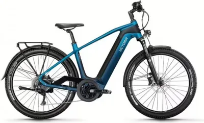 Produktbild von VICTORIA Elektro-SUV "FYBRON 6" (#2), Diamant, 27,5", far blue, 1x11-Gang SRA...