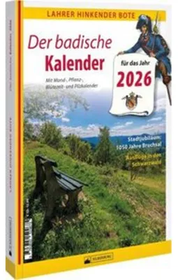 Produktbild von Lahrer Hinkender Bote Kalender 2026 – Ausführliches Kalendarium, Erntezeiten, Mundartgedichte