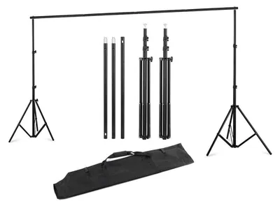 Obrázek produktu pro 2 x 2 metrové pozadí s příčníkem a přepravní taška pro fotografování