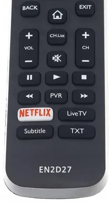 Obrázek produktu pro TechTell EN2D27 RT167723 Dálkový ovladač Náhradní Pro TV